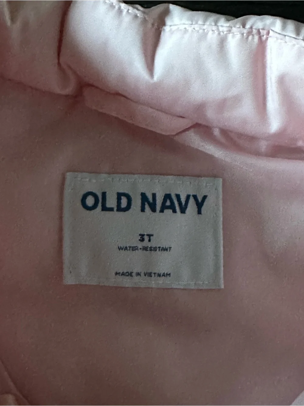 Old Navy Light Pink Puffer Vest for Kids